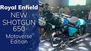 Royal Enfield Shotgun 650 | New Launch | Motoverse 2023 | Limited Edition Bike