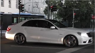 Mercedes E63 AMG - REVS, ACCELERATION & BANGING EXHAUST