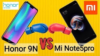 Honor 9N vs Mi note5 pro which one is better