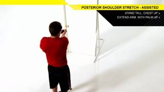 POSTERIOR SHOULDER STRETCH - ASSISTED