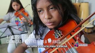 Institucional Orquestra Fraternidade sem Fronteiras