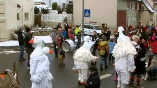 Hailfinger Kinderumzug 2013 mit Hailfinger Schnattergees(Schnattergänse) und Lombakabell !!