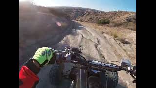 BANSHEE 350 Beaumont hills CA braap!