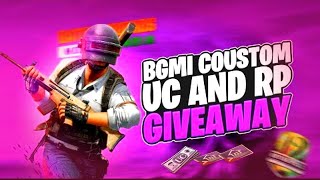 BGMI LIVE 1v1 TDM Rooms || RP Giveaway || CUSTOM ROOM || PUBG LIVE CUSTOM ROOM #bgmi #bgmilive