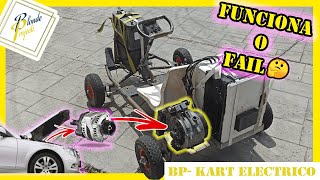 Go Kart ELECTRICO Casero con ALTERNADOR de COCHE y MAGIC CONTROLLER*el MEJOR E-Kart Barato ✅o FAIL❌🤔