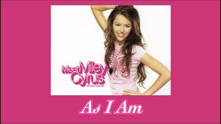 As I Am - Miley Cyrus (sped up)