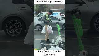 Unbelievable hack for carrying YOUR GIGANTIC GROCERY HAUL on a SCOOTER? | 2023 #shorts