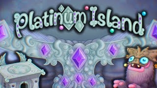 PLATINUM ISLAND - My Singing Monsters New Island concept design