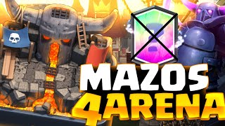 3 MEJORES MAZOS PARA ARENA 4 SIN LEGENDARIAS EN CLASH ROYALE