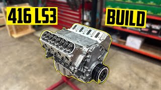 LS Engine Build - 1,000hp Supercharged 416" LS3 - Part 2