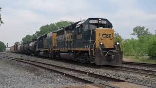 Milford Junction Indiana, with a GP40 and Road Slug