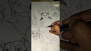 Cute Durga Maa ♥️😍 || work in progress 😊