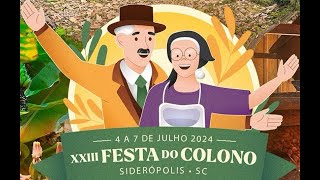 Festa do colono 2024 - Ginetes do Sul - Shows na tarde de domingo