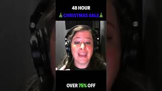 Over 75% off Record Ready Vocals 48 hour Christmas sale.  www.recordreadyacademy.com/christmas