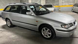 Mazda 626 SW 1998. Detalhes dessa incrível e desconhecida raridade que acabou de chegar na coleção.