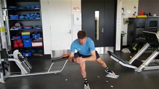 Runners Clock Ankle Mobility