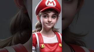 Super Mario Bros. Gender Swap edit | Super Mario Con Genero Opuesto !! #anime #mariobros   #shorts