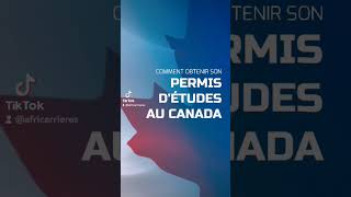 Permis d'études au Canada #canada #permisdétudes #immigrer_au_canada