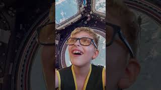 Kids in space station