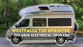 Westfalia T1N Sprinter Electrical Upgrade & Tour