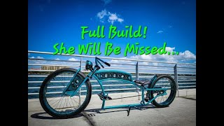 Full Custom Cruiser Bicycle Build In 11 Minutes!