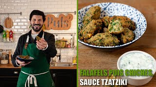 Falafels pois chiches et sauce Tzatziki