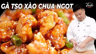 GÀ XÀO CHUA NGỌT | GÀ TẢ TÔNG ĐƯỜNG | Lớp Học Nấu Ăn | Thập Phương Mỹ Vị | Ẩm Thực Trung Hoa