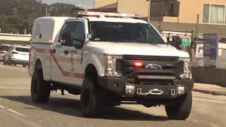 Fire Trucks & Ambulances Responding Code 3 - Pismo Beach & Grover Beach CA