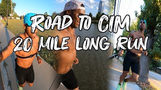 20 MILE LONG RUN/MARATHON TRAINING/EP.2