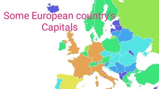 Country Capitals from Europe|| Geocrik|| PT- 1