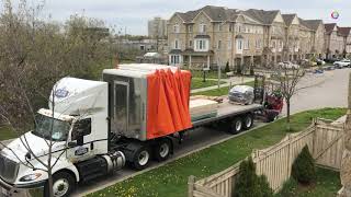 Beautiful Truck unloading - Easy