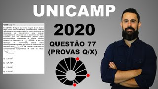 Exercício resolvido | Unicamp 2020 | Questão 77 | Ondulatória