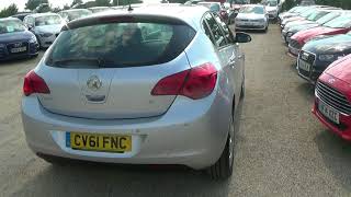 Vauxhall Astra Exclusiv 2012