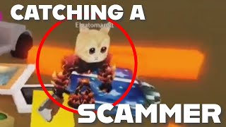 CATCHING A SCAMMER IN THE ACT | Lumber Tycoon 2