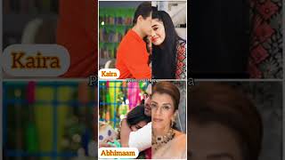 Kaira😘 🆚 Abhimaan 😚 | which Jodi is ur fav?#shorts#viral#yrkkh#trending