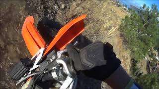 2017 KTM 300xc VS Huge hillclimb