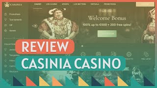 Casinia Casino Review | Signup | Bonuses | Payments | Games