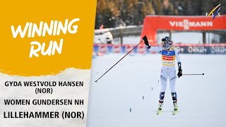 Westvold Hansen makes it two in a row! | FIS Nordic Combined World Cup 23-24