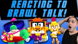 Reacting to New Brawl Talk "Jurassic Splash!" New Game Modes, Skins & 2 New Brawlers Buzz and Griff!