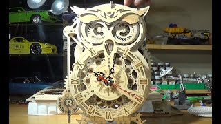 ROKR Wooden Owl Clock LK503 - Review