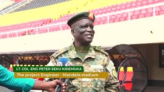 Inside Mandela National Stadium Refurbishment - UPDF Engineers Brigade Putting final touches.