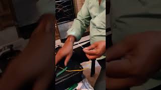 How to set up fiber cable