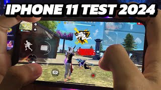 Iphone 11 Free Fire Gameplay ultra graphics test | Solo vs squad full gameplay