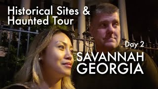 Savannah, Georgia - Day 2 Vlog | historic places, haunted houses tour