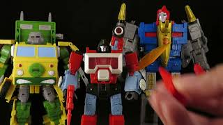 Transformers Nonnef Productions Upgrade Sets for Perceptor, Party Wallop, and Swoop