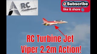 Epic Turbine Jet Viper Maiden Flight: Thrills in the Sky!