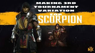 Making 3rd Tournament Variation For Scorpion(Mad Scary!) [Mortal Kombat 11]