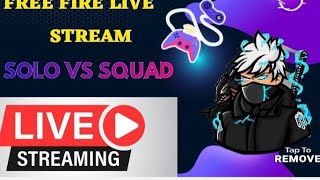 [🔴 LIVE FREE FIRE GAMEPLAY] PYARE GAMER19 🔥 SOLO VS SQUAD|| #freefire #shorts