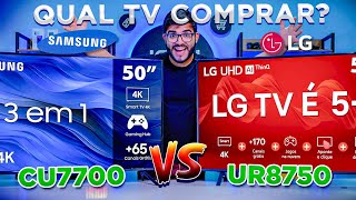 EITA! Qual a MELHOR TV que testei? Samsung 3 em 1 vs LG 5 em 1! Qual comprar em 2024?