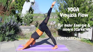 kraftvoller YOGA Vinyasa Flow für mehr Energie und innere Stärke// Niveau fortgeschritten